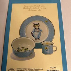 Pottery Barn Golden Rabbit Enamelware! BNIB!